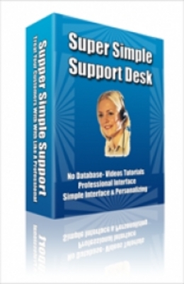 Product picture Super Simple Support Desk Video & Script MMR - April 2011